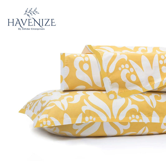 Havenize - THE MONTGOMERY YELLOW DUVET COVER AND SHAMS